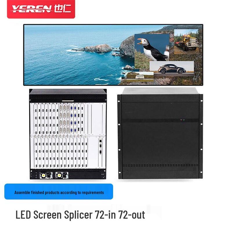 Компоненты процессора видеостэкера Yeren LED