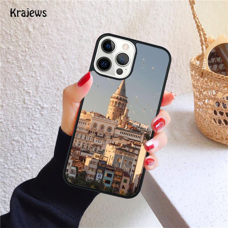 Мягкий чехол для телефона Istanbul Coque для iPhone 14 XR X XS Max 5S 6S 7 8 Plus SE 2020 11 12 13 Pro Max, мини-чехол для телефона