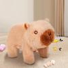 Sounding Animal Electric Pet Plush Capybara Toy with Simulation Movement Raise a Pet Toy for Kids and Toddler Fun Gift