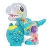 Electric Dinosaur Toy Musical Walking Dinosaur Toy Swinging Walking Dinosaur Toy with Transparent