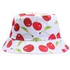 Summer Fruits Print Bucket Hats For Women Unisex Panama Hat Boy Girls Sunscreen Sun Visor Hat Outdoor Sport Hip Hop Fisherman's Cap