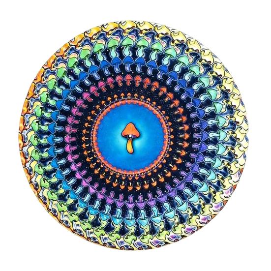 1/2 шт. Анимированный зоотропный слипмат 12 дюймов Матовый диск для проигрывателя с оптической иллюзией Анимированный виниловый слипмат с эффектом движения зоотропа Кинетический визуальный проигрыватель