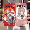 Милый чехол для телефона Honkai Impact 3rd Game для Google Pixel 8 A 7 6 Pro 6A 5G, черный мягкий противоударный чехол на заднюю панель, силиконовый чехол