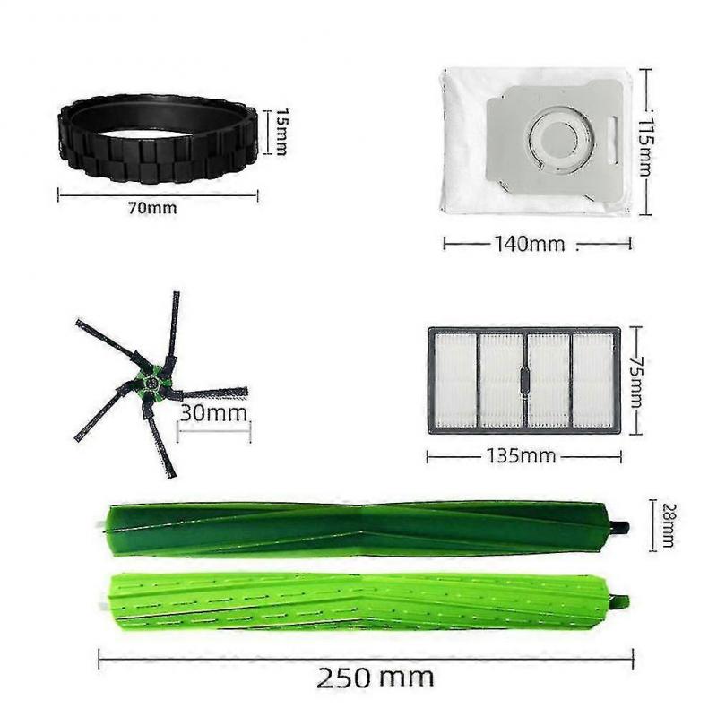 Parts Kit For Irobot Roomba S9(9150) S9+ S9 Plus (9550)vacuum Cleaner -JA