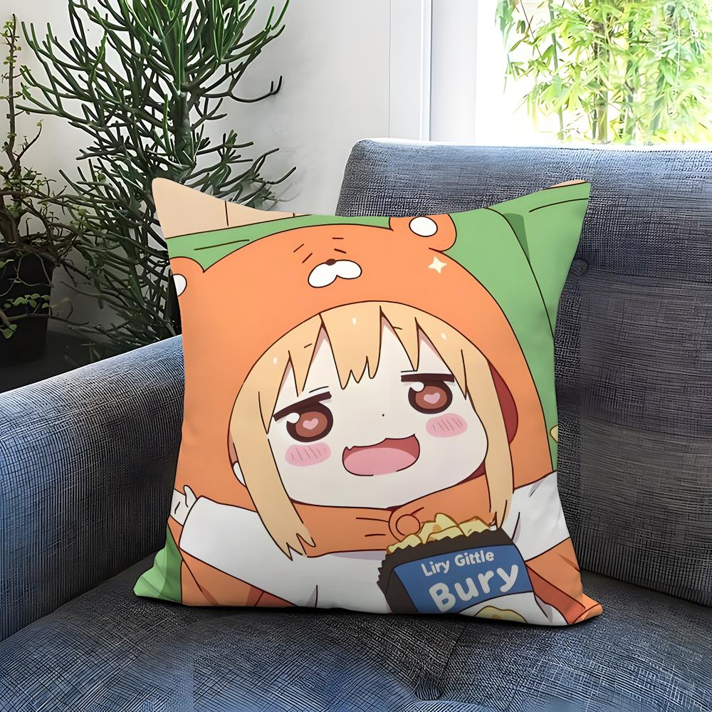 H-HHimouto! Чехол для подушки Umaru-chanSS Удобный двусторонний чехол для подушки Идеально подходит для автомобиля, дивана, спальни и не только
