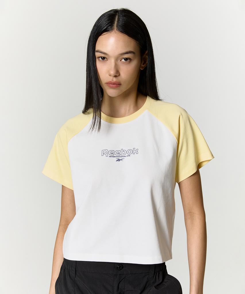 Reebok Реглан с принтом (W) - Масло
