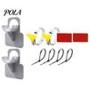 Pool Hose Holder for Above Ground Swimming Pipe Holders, Prevent Sagging, Support Bracket Water with Clamps, Pools Accessories Stabilizer
