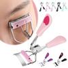 Eyelash Curler with Built-in Comb for Natural Sunflower Lash Wide Angle Eyelash Clamp Portable Eye Makeup Tools