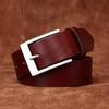 Ремень мужской минималистский доступный роскошный стиль ретро и мода универсальный натуральный кожаный ремень для джинсов из натуральной кожи крупного рогатого скота