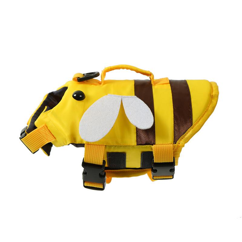 Летний спасательный жилет для собаки, жилет-одежда, регулируемый, водонепроницаемый, высокая плавучесть, прочный, костюм для плавания собаки, принадлежности для тренировки плавания питомца