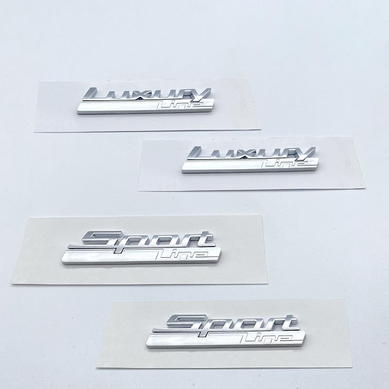Новая роскошная эмблема Sport Line Fender для BMW 730 740 750 750Li, боковой логотип, Стайлинг автомобиля, ремонт, обновление, наклейка, хромированная и матовая