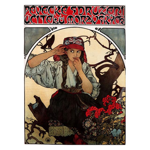 Винтажные женские холсты с Альфонсом Муха, художественные постеры и картины на холсте с принтом, настенные картины для гостиной, украшения дома, без рамки