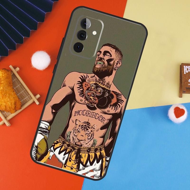 Чехол Конор Макгрегор для Samsung Galaxy A16 A26 A36 A56 A17 A55 A35 A15 A52 A32 A12 A53 A33 A13 A14 A34 A54