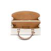 COACH Channing 32 Solid Color Leather Shoulder Bag Crossbody Handbag Large Women's Color Combination Khaki