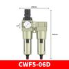CWF 1/4 3/8 1/2 3/4 1 дюйм 10 Пневматический компрессор Воздушный фильтр Обработка источника Фильтры Регулятор давления Манометр Маслоотделитель