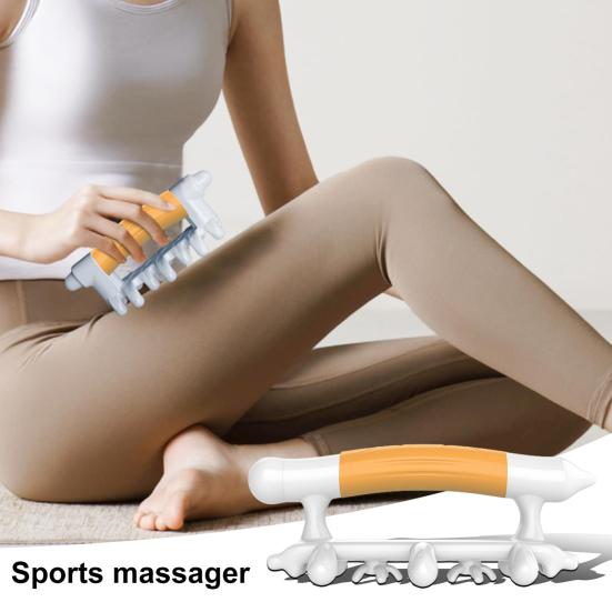 Массажер триггерной точки для миофасциального релиза. Ручной массажер для шеи, плеч, спины. Инструмент для восстановления мышц. Для облегчения боли в мышцах, лимфатической системы.