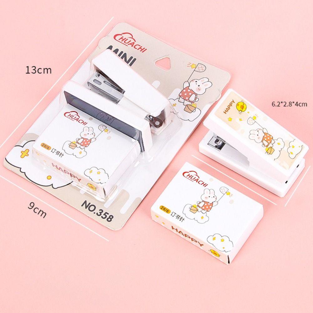 Мини-степлер ПК Мини-набор степлеров Кавайные инструменты для сшивания