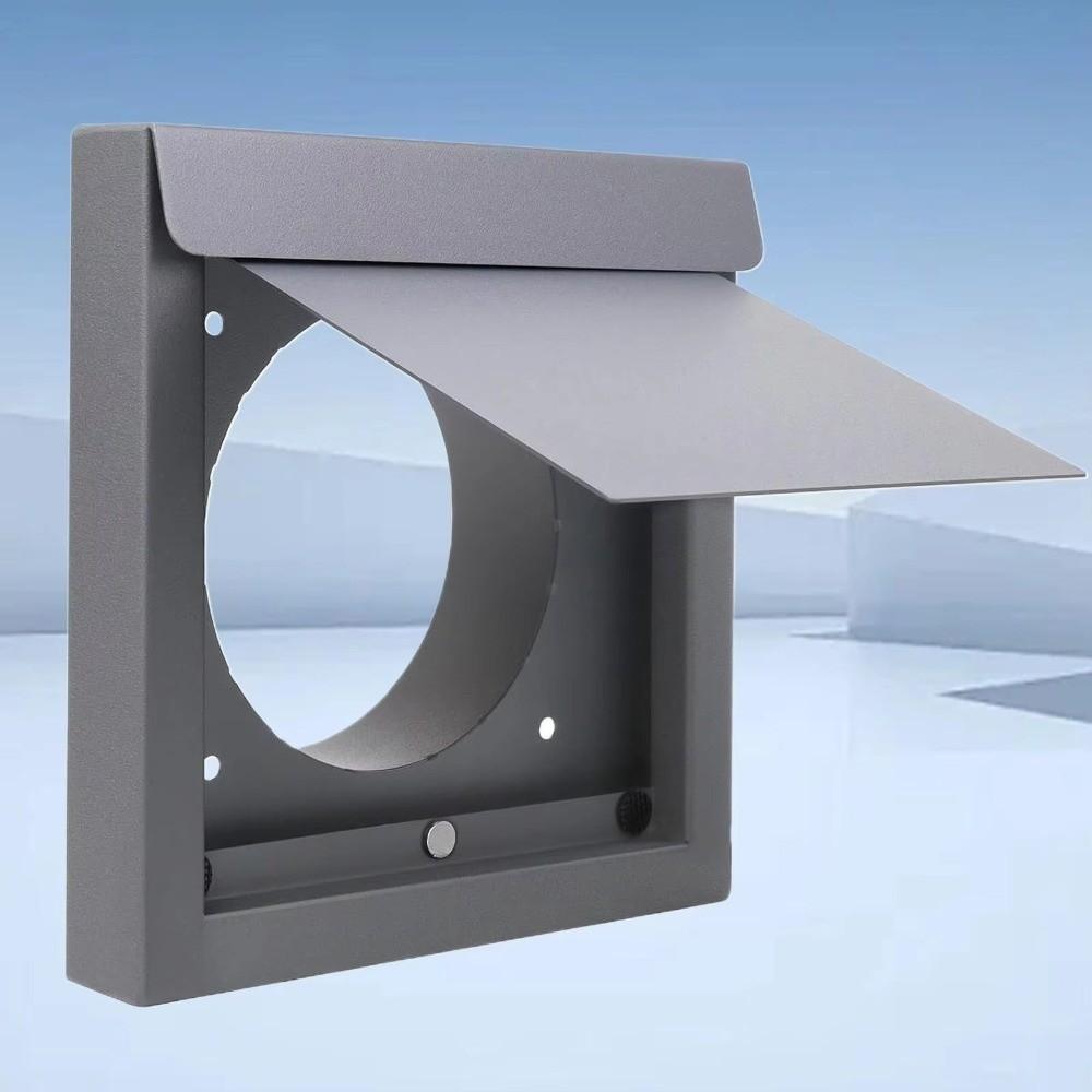 Погодозащитная крышка вентиляционного отверстия сушилки Металлический вытяжной колпак Полезный колпак для наружного настенного вентиляционного отверстия Домашняя вентиляция