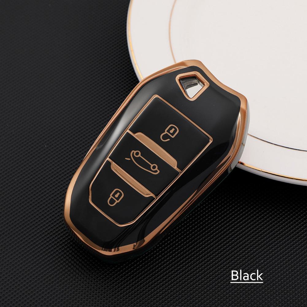 Чехол для дистанционного ключа из ТПУ для Peugeot 2008 3008 4008 5008 308 408 508 Citroen C1 C2 C4 C6 C3-XR Picasso Grand DS3 DS5