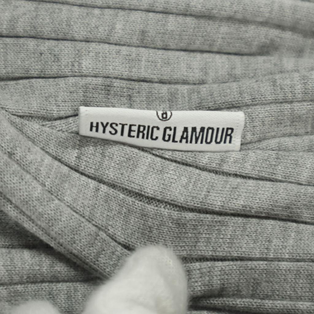 HYSTERIC GLAMOUR Mimole Length Tight Skirt F Light Gray Women Used