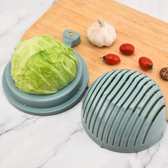 Овощерезка, слайсер, чаша для эффективной нарезки, встроенные режущие слоты, фруктовая нарезка, нескользящее основание, простой инструмент для приготовления салата