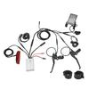 Bike 15A Waterproof Controller Kit with GD06 Panel 130X Thumb Throttle 8C Speed Assist Brake Handle