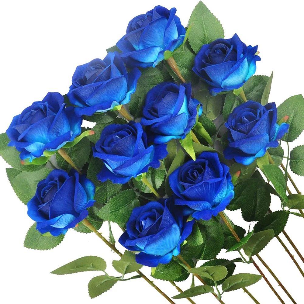 Искусственные цветы Шелковые розы Фестиваль Дом ваза Декор Свадебный букет невесты Уличный Сад бонсай арка Праздничная вечеринка Подарки своими руками