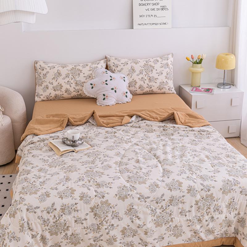 Летнее тонкое одеяло из соевого волокна класса А, прохладное летнее одеяло для кондиционирования воздуха для офисного сна, студенческого общежития, домашнее одеяло