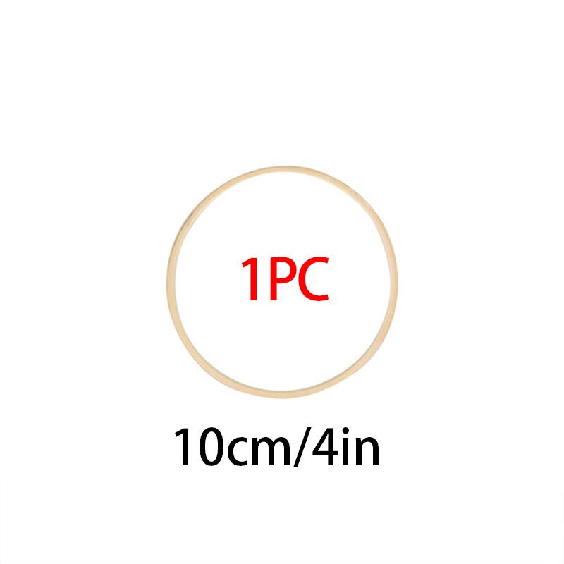 1/10PCS Wedding Accessories DIY Decoration Wall Decor Bamboo Circle Wedding Decor