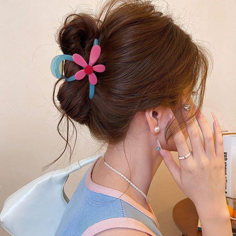 Large Flower Hair Claw Clip Non Slip for Women Thick Hair Perfect for Everyday