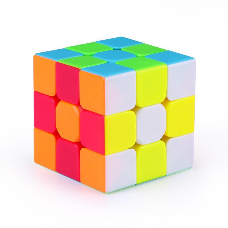 Qiyi Warrior S 3x3 Rubik's Cube - Dazzling Six Colors