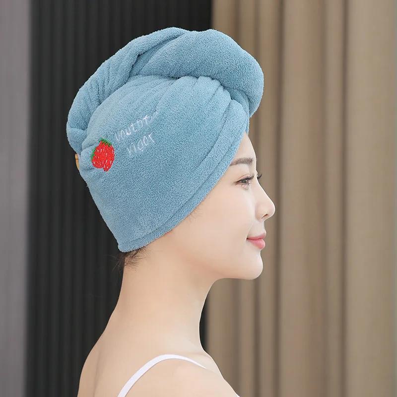 Soft & Absorbent Magic Microfiber Hair Drying Towel - Quick Dry Shower Cap Turban for Women & Girls Normal Hair Typer Amagi