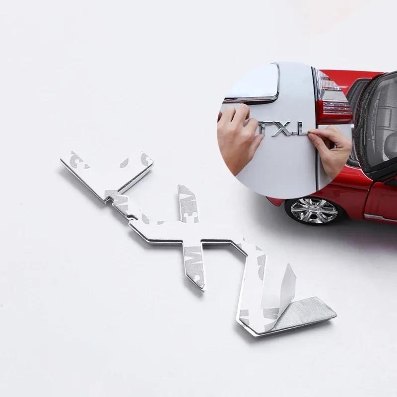 1Pc ABS Car Rear Trunk Sticker Decoration for  Land Cruiser Prado Landfree VX TX TX.L VX.L 5.7 V6 V8 GXR VXR VXS VXRi GXRi