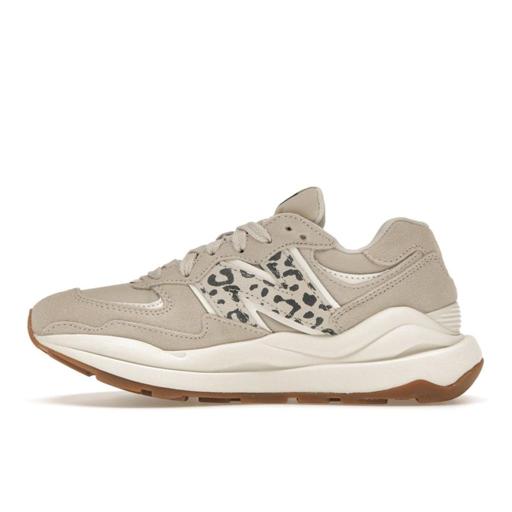 New Balance 57/40 Timberwolf Leopard женские кроссовки серые черные W5740APB