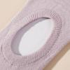 1/5 Pairs Women Cotton Ankle Socks Invisible Shallow Mouth Socks Breathable Silicone Anti Slip Socks