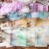 40 Sheets Vintage Floral Background Scrapbook Paper Classic Paisley Motifs Easy To Cut For DIY Art Journal Layering Supplies