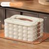 Multilayer Dumpling Storage Container, Stackable Freezer Tray, Airtight Food Organizer for Kitchen