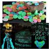 300 Luminous Stones, Aquarium Pebbles, Garden Decoration Pebbles, Luminous Stone, Fluorescent Decoration