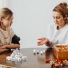 500 шт. Мини-кубики 8 мм Акриловые 6-гранные с мешочком для вечеринки, отдыха и развлечений, Атрибуты для азартных игр, Аксессуары для игры в шахматы TMZ