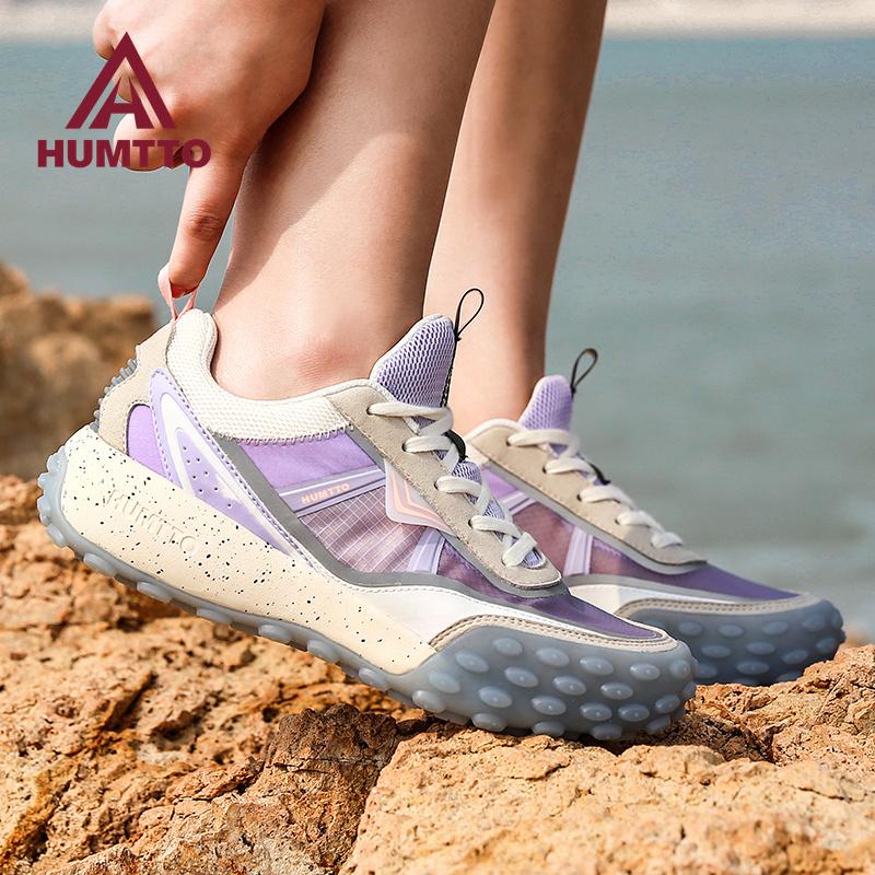 HUMTTO Кроссовки женские летние туфли на плоской подошве для женщин роскошные дизайнерские черные повседневные женские туфли дышащие кроссовки для бега