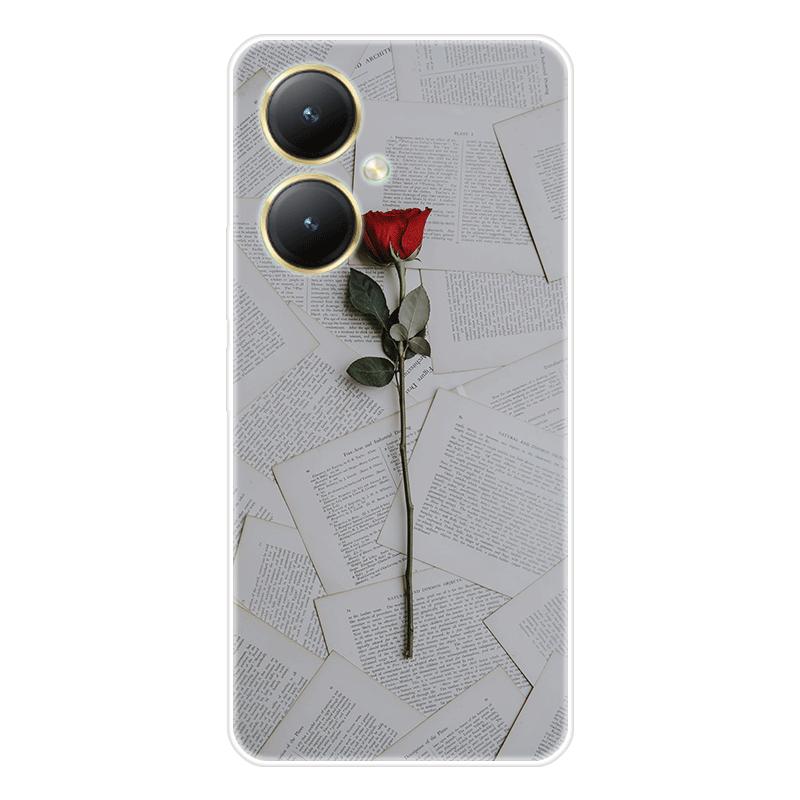 Для Vivo Y27 4G Y 27 5G чехол Мягкая силиконовая задняя крышка Чехол для телефона с рисунком из мультфильма Разнообразие