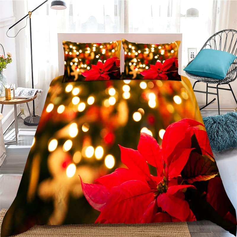 Comforter Maple Leaves Polyester Fall Theme Comforter With King Queen Size For Kids Boys Girl Bedding Set