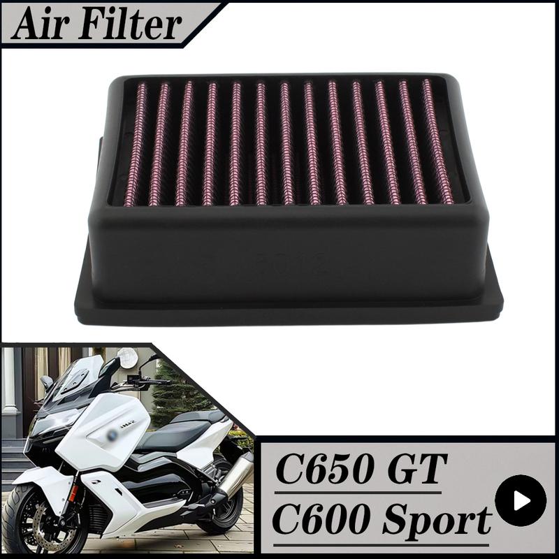 FOR BMW C650GT 2012-2020 C600 Sport 2012-2018 Motorcycle High Flow Air Filter Intake Cleaner C650 GT C600Sport