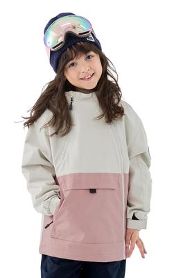 Лыжная и сноубордическая куртка Acrais для детей, девочек, ветрозащитная, водонепроницаемая, дышащая, теплая, Al-sw25096-w140crwt-pk