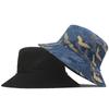 Big Head Man Large Size Bucket Hats 60-63cm Plus Size Summer Fisherman Cap Cotton Panama UPF50+ Sun Protection Double Sides Wear