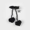 Eireve CHERRYx2 BEADED HAIR CLIP (BLACK)