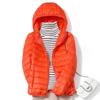 FASHION 2025 Winter Thin Down  Women's Short Hooded Fashion White Duck Down Slim Large Size Lightweight  Winter Clothes