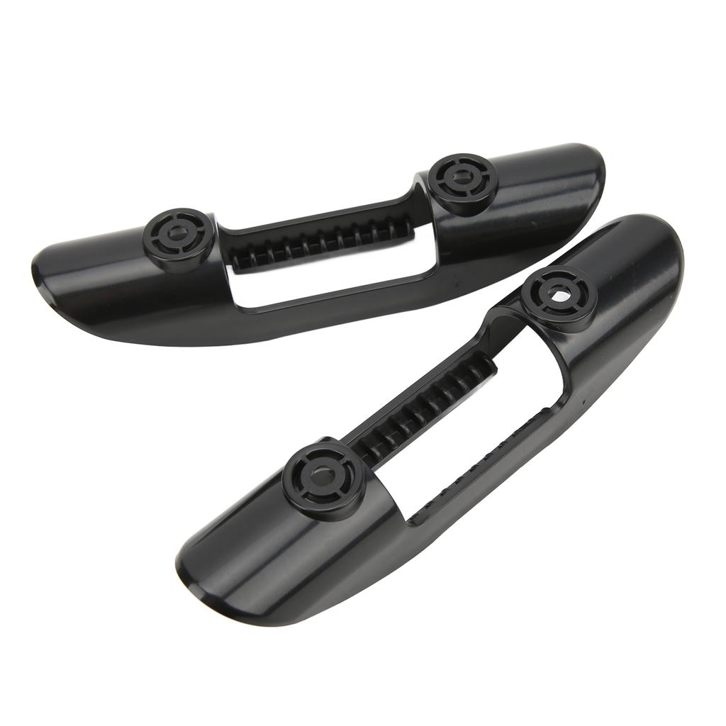 2PCS Kayak Paddle Holder Clip Black Corrosion Resistant Plastic Universal for Ships