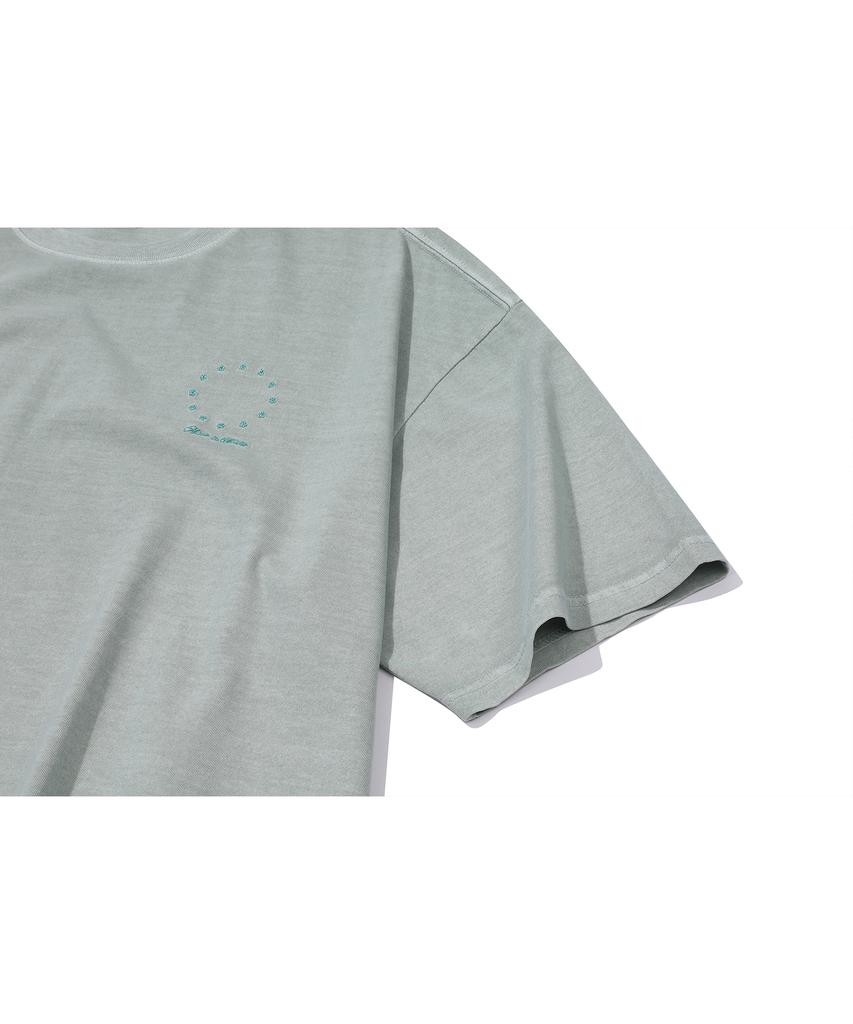 CPGN STUDIO 1896 Star Pigment Short Sleeve T-Shirt Ash Mint
