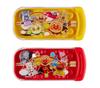 Anpanman Trio Set Chopsticks Spoon Fork Bento Chopsticks Case Chopsticks Slide Type Antibacterial Red Set Freezer (Трио-набор, сумка)